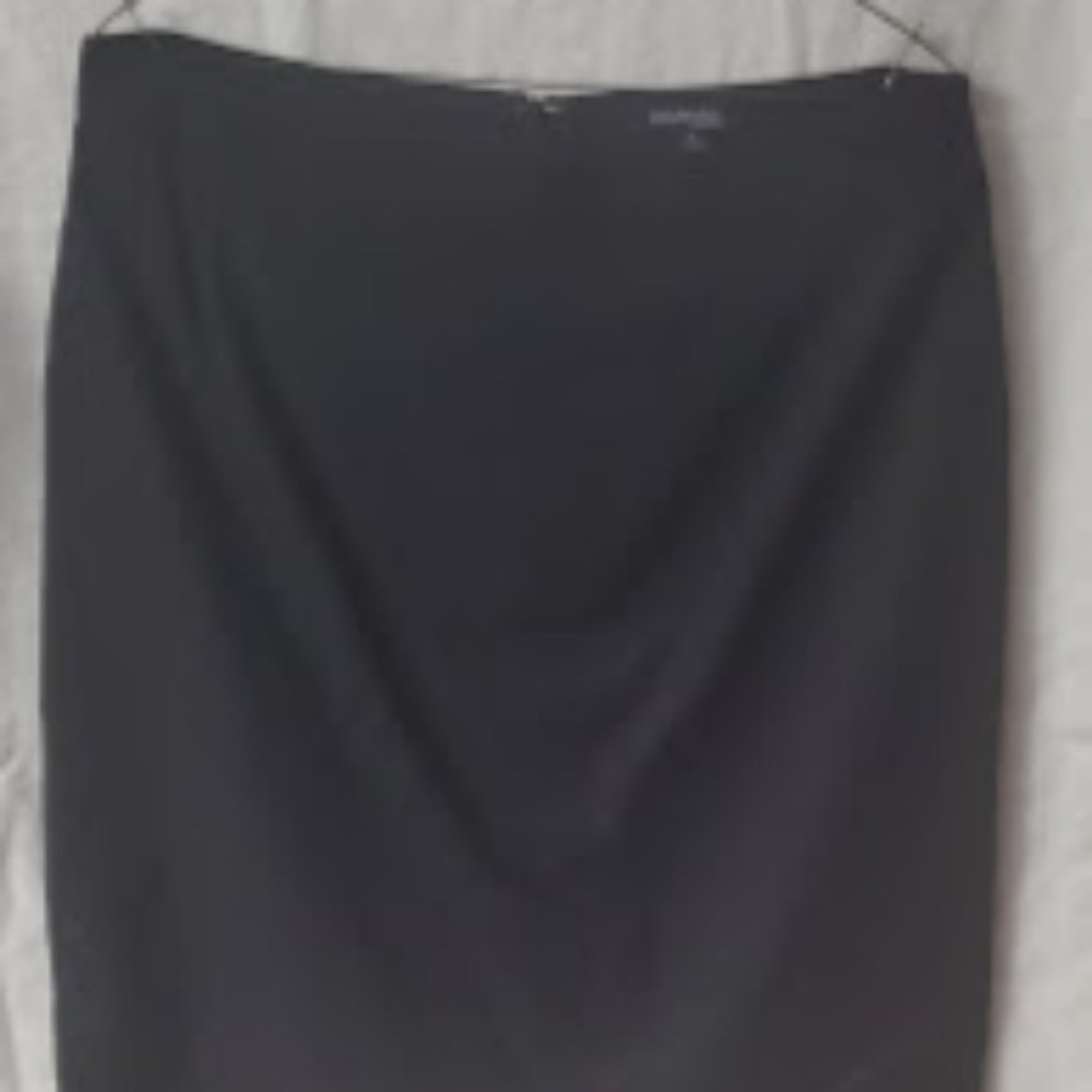 Linen blend skirt